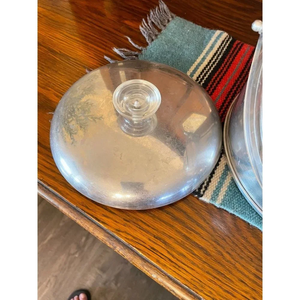 Vintage Mid-Century RETRO Kromex Aluminum ICE BUCKET Modern